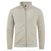 Nueva Chaqueta de Terciopelo Austriaco Doble Cara para Otoño e Invierno 2025 con Cremallera y Cuello Alto, Sudadera Chaqueta Casual Holgada para Hombre