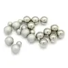 Acero inoxidable bola de acero macizo bola 1.0-12mm pulido espejo cuenta suelta bola esmerilada accesorios para joyería diy