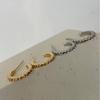 181/00 aretes sencillos cóncavos-convexos para manualidades, aretes de aro pequeño con pasador de 925, aretes sencillos para mujer G3/3