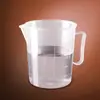 Taza medidora de plástico transparente segura, saludable y ecológica - Herramienta de pesaje/Balanza/Taza medidora de líquidos de 250 ML