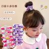 Elástico de Cabelo Infantil para Menina Trança Não Machuca Cabelo Elástico de Borracha 2024 Novo Elástico para Rabo de Cavalo Alto de Menina Acessório de Cabeça Kuromi