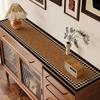 Alfombrilla para mesa auxiliar de estilo medieval, alfombrilla protectora de lujo accesible y de alta gama para encimeras de TV, alfombrilla larga para zapatero y mantel individual para el hogar.
