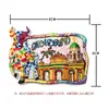 Imanes para Refrigerador de España Madrid Barcelona Valencia Creativos Decorativos Pegatinas Magnéticas Souvenirs