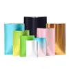 Bolsa Ciega Bolsa con Cierre Bolsita Ciega Personalizada Colorida Bolsillo Plano Metalizado con Solapa Pantalones Juguete de Comida en Miniatura Bolsa de Empaque Sorpresa Douyin
