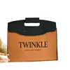 Maletín Tote de Negocios Personalizable con Logo, Bolso de Fieltro para Bienestar de Empleados Corporativos, Regalo Personalizado para Fiesta de Graduación