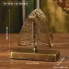 Porta-Papel Toalha de Ferro Estilo Pastoral Chinês Galo Velho e Lótus Estilo Retrô Decoração Criativa para Casa Rack de Armazenamento para Papel Toalha