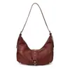 Bolso Tote de Estilo Perezoso para Viajar 2025 Otoño e Invierno Nuevo Textura Retro Bolso de Hombro Casual Cuero Suave Bolso Cruzado de Moda