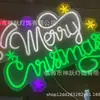 Luz Neon Amazon Transfronteiriça Personagens Emissores de Luz LED Formato Luz Decorativa Patch de Luz Forma de Luz Neon Luminosa Decorativa