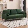 Sofá de lujo ligero para salas de estar pequeñas, sofá simple de dos o tres plazas para apartamentos, tiendas de ropa, propiedades de alquiler, áreas de descanso y áreas de recepción