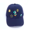 Boné de Baseball Infantil Bonito Desenho Animado Anime Chapéu de Sol Meninos Transfronteiriço Primavera e Outono Novo Boné de Aba Bordado Atacado