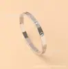 Pulsera de Acero de Titanio de Diez Diamantes de Moda Transfronteriza para Mujer, Pulsera de Acero Inoxidable Totalmente Incrustada, Joyería al por Mayor con Incrustaciones Completas de Diamantes