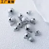 Campana de Cobre Mate Plana con Patrón de Martillo, Campana de Cobre Abierta, Pulsera Hecha a Mano, Llavero, Collar, Colgante para Bolso, Accesorio