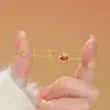 Aretes, Anillos, Pulseras, Collares Únicos de Flor de Carpa Estilo Chino de Plata Pura S999 Originales para Venta al por Mayor