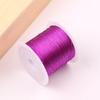 Bo Ting Círculo Pequeno Nylon Seda Gelo Fio de Borla DIY Feito à Mão Borla Fio Ultrafino Fio para Bordar Fio para Bordar Flores