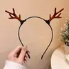 2026 Nueva Diadema Navideña con Doble Pinza Clips Exquisitos Clips para el Cabello de Ciervo para Niños Clips para el Cabello con Atmósfera Linda
