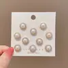 Broche Pérola Light Luxury para Mulheres, Alfinete Fixador de Gola Anti-Exposição Versátil, Design Invisível para Camisas, Acessório de Alto Padrão
