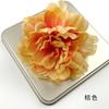 Flor de Peonía Francesa de 16 cm Cabeza de Flor Artificial Suave Accesorios para Linterna de Festival de Mediados de Otoño Tocados Salón de Bodas Pared de Flores Arreglo Floral