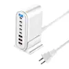 Cargador de Escritorio de Nitruro de Galio 600W Pantalla de Visualización Carga Rápida Pd 500W Cargador Multipuerto 440W Adaptador de Alta Potencia 320W