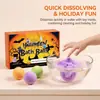 Bomba de baño de juguete para Halloween, divertida y colorida, refrescante para el uso diario, suave e hidratante, limpia el cuerpo y la piel