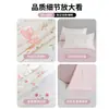 Conjunto de Roupa de Cama Fresca de Seda de Gelo de Verão Quatro Peças, Lençol de Cama Fresco de Verão, Capa de Edredom, Conjunto de Três Peças, Roupa de Cama para Dormitório