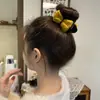 Acessório de Cabelo Laço de Fio em Estoque Grampo para Mulheres, Presilha Elegante para Coque, Grampo Feito à Mão para Prender Cabelos Soltos