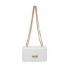 2025 Nueva Moda con Texto Estilo Occidental de Primavera Charol Cadena Brillante Casual Hombro Cruzado Moda Bolso Cuadrado Pequeño
