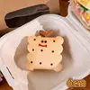 Pingente de Boneca de Pão de Legumes Desenho Animado Fofo Pingente de Boneca de Pelúcia Brinquedo Divertido de Comida Pingente de Mochila Pingente de Mochila Escolar