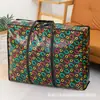 Sacos de embalagem para mudança de grande capacidade em tecido não tecido, sacos organizadores de armazenamento para roupas e edredons, sacos tecidos para mudança de bagagem atacado
