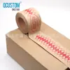 Cinta de papel kraft autoadhesiva sin agua, cinta de papel kraft con nervadura de sujeción húmeda, cinta de sellado para embalaje de papel kraft, se puede imprimir Foshan