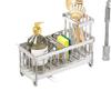 Escurridor de Esponjas de Acero Inoxidable Estante para Guardar Cepillos Herramientas de Limpieza de Cocina Estante Pequeño Multiusos para Guardar Trapos