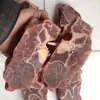 Huesos de Cuello de Res Recién Congelados con Carne Abundante, Huesos de Cuello de Res con Carne Abundante, Escorpión de Res, Huesos de Espina Dorsal de Res, 0.5-5 kg Ingredientes Secos Puros Sin Agua