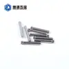 Fornecimento direto da fábrica padrão reto haste de flor aço inoxidável de precisão inserto de flor de rosca knurling tip haste de posicionamento dente único Flor Branch