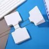 Directo de fábrica simple tarjeta plegable para collar cabeza de cuerda anillo para el pelo cartón de embalaje en stock venta al por mayor