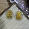 Adesivo de Telefone Ouro Puro 999 2mg Shuibei Adesivo Popular Dourado para Traseira de Telefone Loja de Ouro Transmissão ao Vivo Pequenos Presentes Físicos Varejo