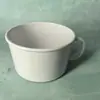 Tazón de Fideos Instantáneos Caiyue y Cilindro de un Asa para Fideos Instantáneos Sin Tapa Tazón de Arroz de Cantina para Trabajadores de Oficina Ensaladera Uso Multiescenario Melamina