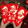 2027 Año del Cordero Sobres Rojos Nuevo Diseño Creativo de Dibujos Animados Estampado en Oro Sobres de Dinero de la Suerte para el Festival de Primavera Venta al por Mayor