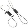 Nueva ropa colgante grano colgante cuerda etiqueta cuerda tope doble enchufe alta gama colgante grano etiqueta cuerda colgante grano desechable en stock