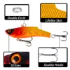 Cebo Luya de Largo Alcance Sumergible Vib 7cm/16g Metal Artificial Pez Falso Cebo Duro Cebo Artificial Cebo para Peces de Agua Dulce y Salada Lote