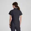 Tops exfoliantes reductores con ajuste a la cintura para mujer para salones de belleza, centros de cuidado posparto, clubes de spa, clínicas dentales, uniformes de trabajo y uniformes de enfermería