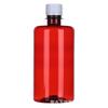 Botella de plástico PET transparente de boca pequeña con escala subenvasado con tapa antirrobo botella de reactivo subenvasado de líquidos botella de muestreo