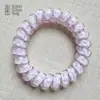 Elástico de Cabelo com Estampa de Urso Xadrez Fio de Telefone Dopamina Doce Versátil Verão Alta Elasticidade Que Não Danifica o Cabelo