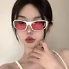 Gafas de Sol Punk Verdes Estilo Y2K Tendencia Personalidad Para Usar Gafas Celebridad de Internet Estilo Callejero Coreano Gafas