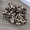 Gatito Salvaje Genial Estampado de Leopardo Sexy Banda para el Cabello de Intestino Delgado Banda de Goma Coleta para Mujer Accesorios para el Cabello de Estilo Antiguo de Alta Gama