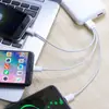 Cabo de Dados de Fábrica Um para Três, Power Bank, Caixa de Som, Cabo Multi-Interface, Cabo de Carregamento Três em Um