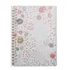 Cuaderno Pequeño Fresco Literario Extraíble Desmontable de Hojas Sueltas Núcleo Interior de Reemplazo Cuadrícula Inglesa Línea Horizontal Cuadrada