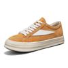 TikTok Zapatillas Explosivas para Hombre Verano 2025 Malla Hueca Transpirable Cuero Zapatos Casuales Combinación de Colores Suela Suave Todo Combinable Zapatos de Moda