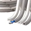 Canaleta Flexible Autoadhesiva de PVC, Canaleta para Cable de Tierra, Canaleta de Goma para Cables, Canaleta Antipasos para Cables, Artefacto de Cableado, Organizador de Cables Montado en Piso