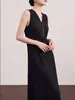 Al por mayor transfronterizo ropa de mujer diseño de venta caliente sin mangas corte ajustado vestido HBZW800715 estilo vacacional