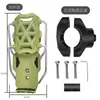 Porta-copos Adaptativo para Motocicleta de Veículo Elétrico, Universal Novo Modelo Sem Furos, Pode Ser Instalado na Barra de Proteção, Porta-copos Rotativo