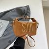 Bolsa de Gran Capacidad para Viajero Bolsa Tote para Mujer Nuevo Verano 2025 Sentido de Alta Gama Casual Hombro Viajero Cruzada para Mujer